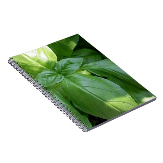 Basil Leaves Notitieboek (Rechterzijde)