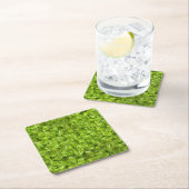 Basil Leaves Pattern Kartonnen Onderzetters (Insitu)