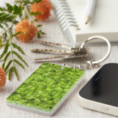 Basil Leaves Pattern Sleutelhanger (Voorkant Rechts)