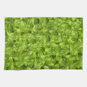 Basil Leaves Pattern Theedoek (Horizontaal)