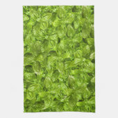 Basil Leaves Pattern Theedoek (Verticaal)