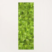 Basil Leaves Pattern Yogamat (Achterkant)
