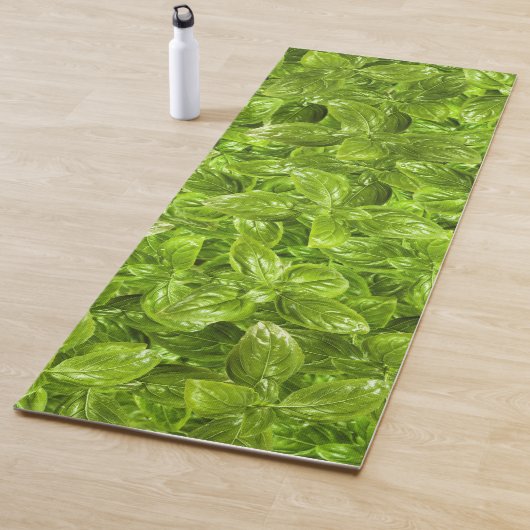 Basil Leaves Pattern Yogamat (In situ)