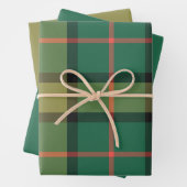 Basil & Oregano Wrapping Paper Flat Sheet Set of 3 (In situ)