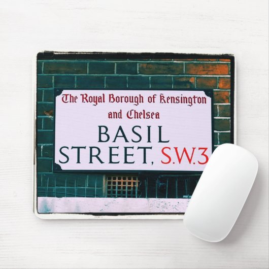Basil Street - Kensington & Chelsea Mousepad Muismat (Met muis)