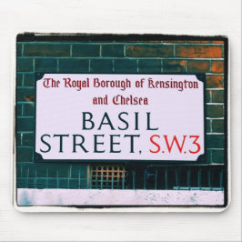 Basil Street - Kensington & Chelsea Mousepad Muismat