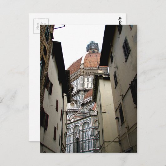 Basilica benaderen briefkaart (Voorkant / Achterkant)