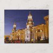 Basilica Cathedral of Arequipa, Peru Briefkaart (Voorkant)