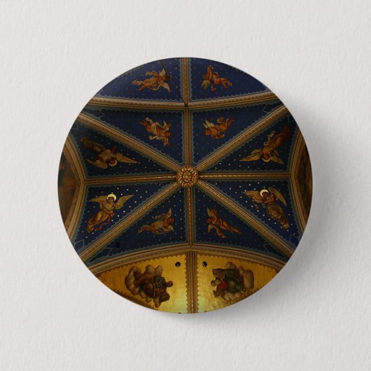 Basilica Ceiling - Angels 1 Ronde Button 5,7 Cm (Voorkant)