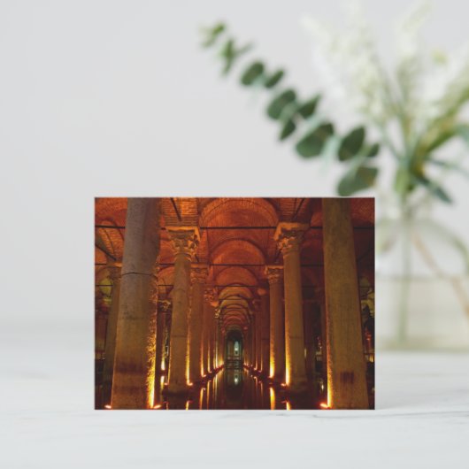 Basilica Cistern Briefkaart (Staand voorkant)
