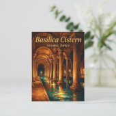 Basilica Cisterne, Istanboel, Marmara Briefkaart (Staand voorkant)