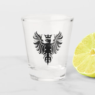 Basilica Corps Phoenix Shot Glass - Zwart Glas