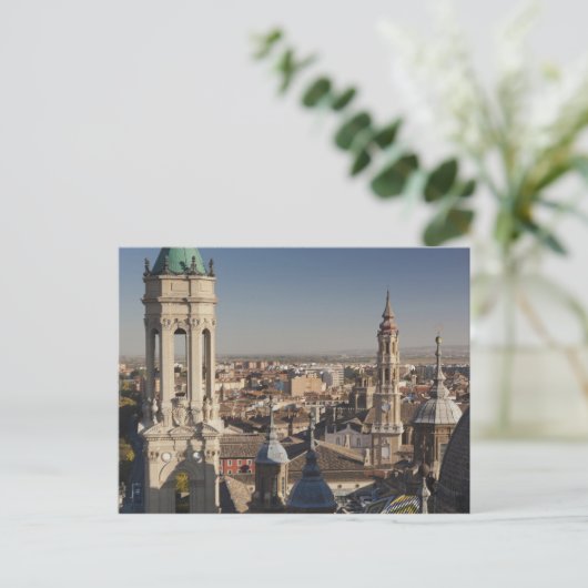 Basilica de Nuestra Senora del Pilar Briefkaart (Staand voorkant)