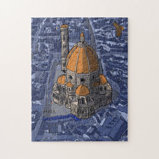 Basilica di San Lorenzo Florence Italië Legpuzzel (Verticaal)
