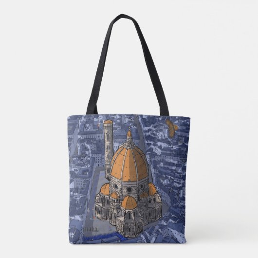 Basilica di San Lorenzo Florence Italië Tote Bag (Achterkant)