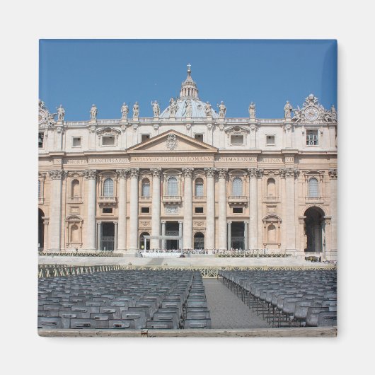 Basilica di San Pietro, Vaticaanstad, Rome, Italië Magneet (Voorkant)
