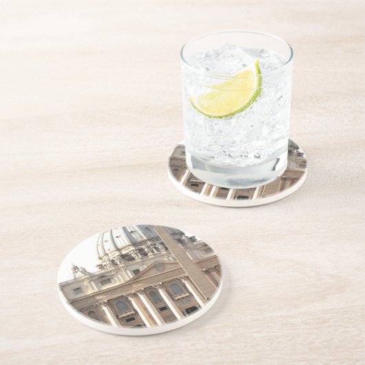 Basilica di San Pietro Zandsteen Onderzetter (Zijkant)