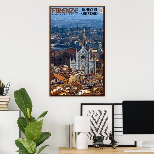 Basilica di Santa Croce Poster (Thuiskantoor)