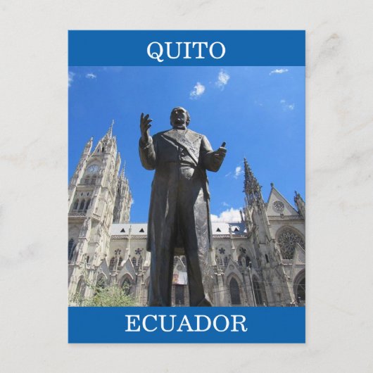 basílica ecuador briefkaart (Voorkant)