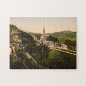 Basilica Notre Dame, Lourdes, Frankrijk Legpuzzel (Horizontaal)