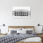 Basilica Palladiana bij Vicenza Canvas Afdruk (Insitu (Slaapkamer))