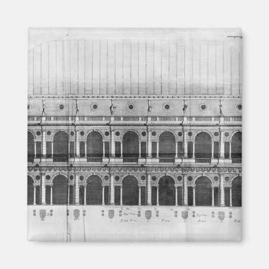 Basilica Palladiana bij Vicenza Magneet (Voorkant)