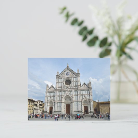 Basilica Santa Croce Briefkaart (Staand voorkant)