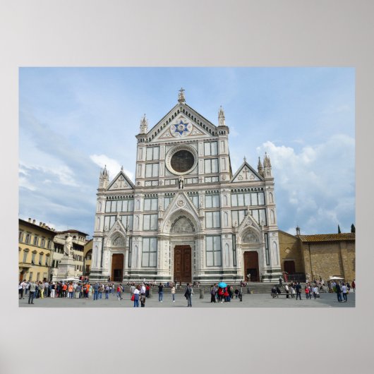 Basilica Santa Croce Poster (Voorkant)