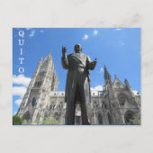 basílica statue quito briefkaart (Voorkant)