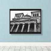 Basilica-Uitzicht Canvas Afdruk (Insitu (Houten vloer))