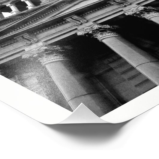 Basilica-Uitzicht Foto Afdruk (Hoek)