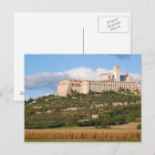 Basilica van Assisi Briefkaart (Voorkant / Achterkant)