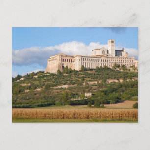 Basilica van Assisi Briefkaart