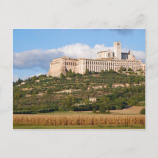 Basilica van Assisi Briefkaart