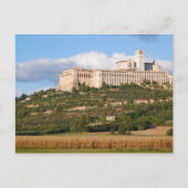 Basilica van Assisi Briefkaart (Voorkant)