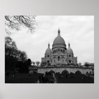 Basilica van de Sacré Coeur Poster