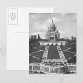Basilica van Sacre-Coeur, Montmartre, 1876-1910 Briefkaart (Voorkant / Achterkant)