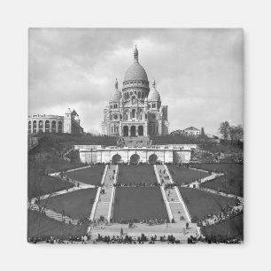 Basilica van Sacre-Coeur, Montmartre, 1876-1910 Magneet