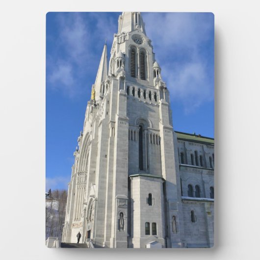 Basilica van Sainte Anne de Beaupre, Quebec, Canad Fotoplaat (voorkant)
