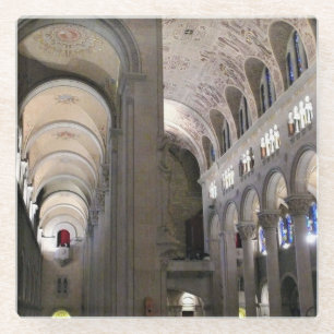 Basilica van Sainte Anne de Beaupre, Quebec, Canad Glazen Onderzetter