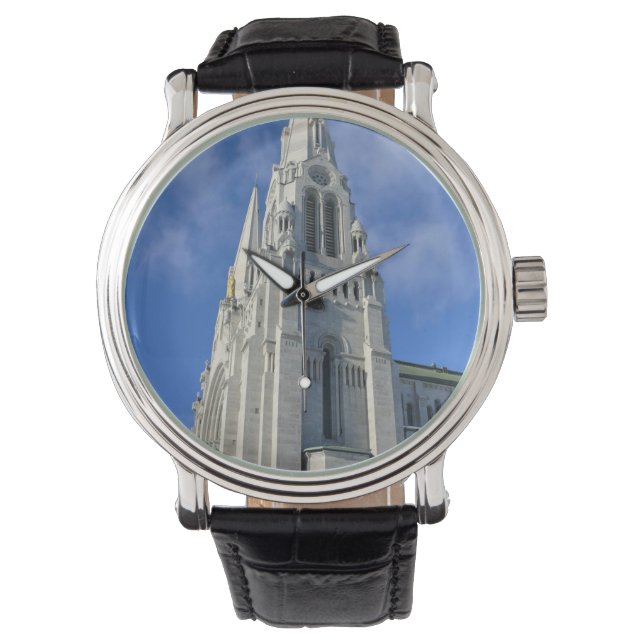 Basilica van Sainte Anne de Beaupre, Quebec, Canad Horloge (Voorkant)
