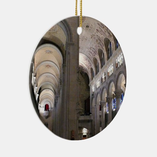 Basilica van Sainte Anne de Beaupre, Quebec, Canad Keramisch Ornament (Rechts)