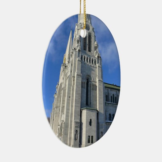 Basilica van Sainte Anne de Beaupre, Quebec, Canad Keramisch Ornament (Rechts)