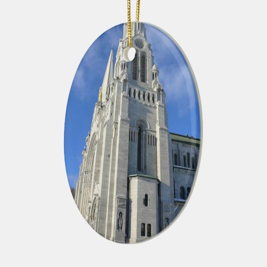 Basilica van Sainte Anne de Beaupre, Quebec, Canad Keramisch Ornament (Links)