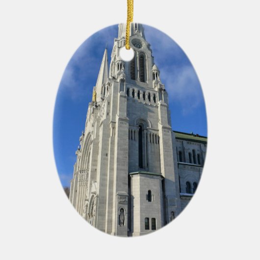 Basilica van Sainte Anne de Beaupre, Quebec, Canad Keramisch Ornament (Voorkant)