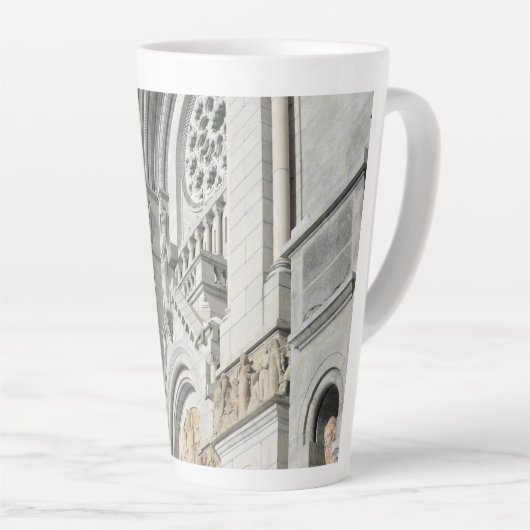 Basilica van Sainte Anne de Beaupre, Quebec, Canad Latte Mok (Rechterhoek)