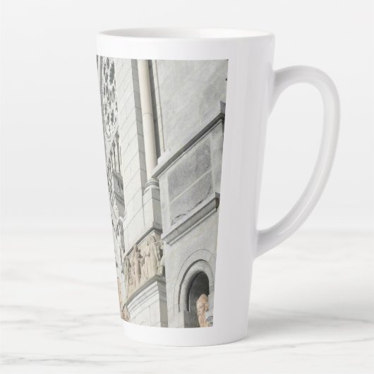 Basilica van Sainte Anne de Beaupre, Quebec, Canad Latte Mok (Rechts)