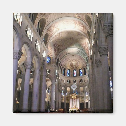 Basilica van Sainte Anne de Beaupre, Quebec, Canad Magneet (Voorkant)