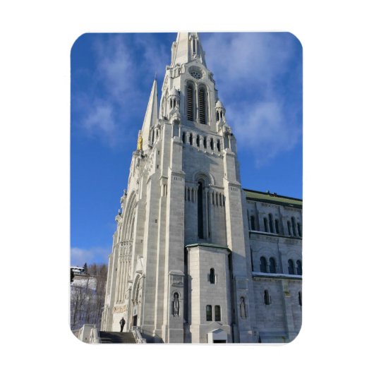 Basilica van Sainte Anne de Beaupre, Quebec, Canad Magneet (Verticaal)