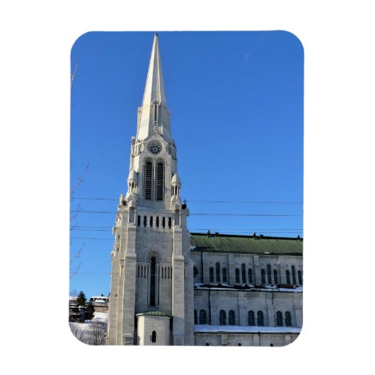 Basilica van Sainte Anne de Beaupre, Quebec, Canad Magneet (Verticaal)